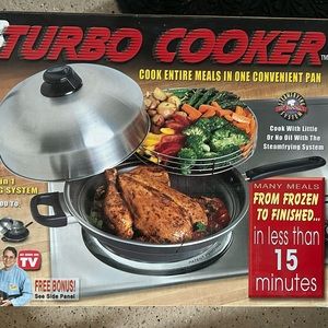 Brand new in box turbo cooker